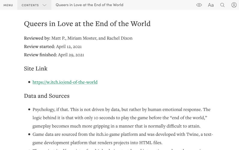 Review: Queers In Love At The End Of The World